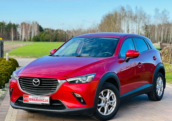 Mazda CX-3 cena 58900 przebieg: 128454, rok produkcji 2016 z Wolbrom małe 562